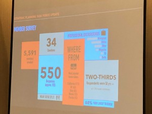 EIJ19 task force report Power Point slide JMake twitter grab