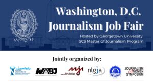 Washington, D.C. Journalism Job Fair @ Georgetown University School of Continuing Studies